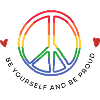 LGBTQ PRIDE Peace 2024