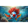 Pun ambiguous german expression - Clownfisch