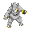 Rhino Handball Player Handball