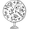 Botanical globe