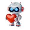 Roboter mit Herz