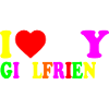 I love my girlfriend