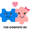 You complete me