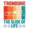 Tromboniste Tromboniste Marchand Band Trombone