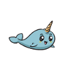Narwal Einhornwal