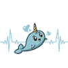 Narwal Einhornwal