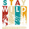 Stay Wild Mountain Graphic