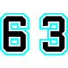 63 Number Symbol