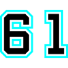 61 Number Symbol