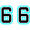 66 Number Symbol