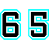65 Number Symbol