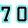 Symbole numérique 70