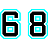 68 Number Symbol