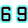 69 Number Symbol