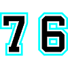 76 Number Symbol