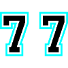 77 Number Symbol
