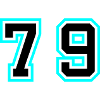 79 Number Symbol