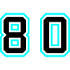 80 Number Symbol