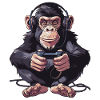 Chimpanzee Video Game