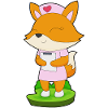 Fox Nurse Notepad