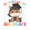 Enfants Maternelle Diplômé Cheval Graduation