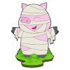 Schwein Halloween Mumie