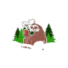 Bûcheron retraité forestier