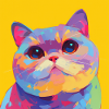 Chat, Motif De Chat
