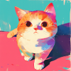 Chat, Motif De Chat