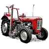 Mähwerk Traktor M F 35