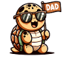 Best Turtle Dad Ever