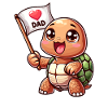 Best Turtle Dad Ever