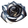 Rose, silver, metal, metallic