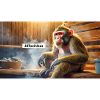 Pun ambiguous expression – Affenhitze (heat)