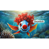 Pun ambiguous german expression - Clownfisch