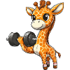 Giraffe Bench Press Workout