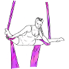 Aerial Silk Straddle