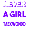 Taekwondo Girl Knows Taekwondo