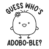 tradFunny Adobo Chick T-Shirt