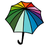 Rainbow Umbrella Umbrellas