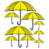 Yellow Umbrellas