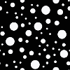 Black and White Dotty Pattern