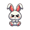 ICH HASSE MENSCHEN Hase