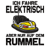 "I Drive Electric" Bumper Cars