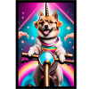 Einhorn-Corgi Neonride