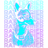 Rat Terrier Dog Retro