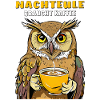 NIGHT OWL NEEDS COFFEE