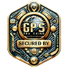 GPS Anti Theft Sticker Carbon-Gold