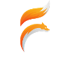 white text