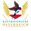 Hirondelle rustique Autriche drapeau oiseau